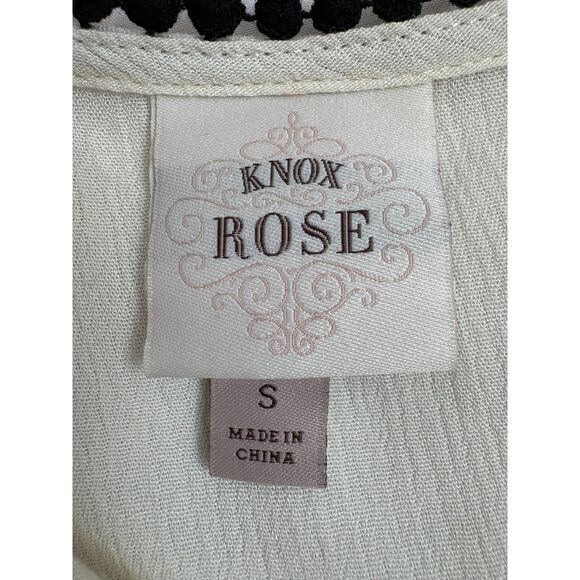 Knox Rose Cream Maxi Dress Size S Embroidered Ethnic Boho Bohemian Feminine - Picture 8 of 11